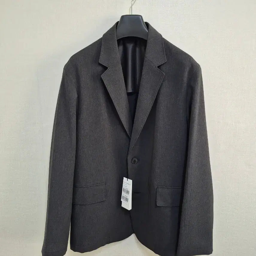 [BUNJANG] Customellow Loose Fit Wrinkle Jacket (Gray, Size S) / 커스텀멜로우  Loose Fit Wrinkle Jacket 자켓