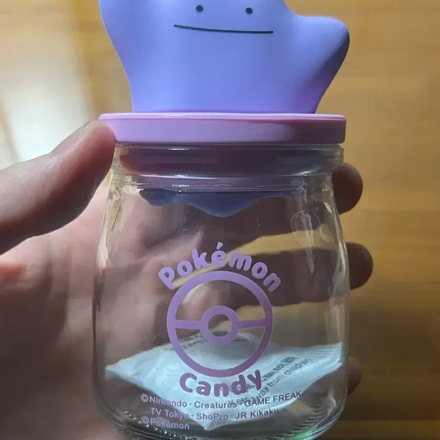 [BUNJANG] Pokemon Ditto Candy Jar / 포켓몬 메타몽 캔디 유리병 판매합니다