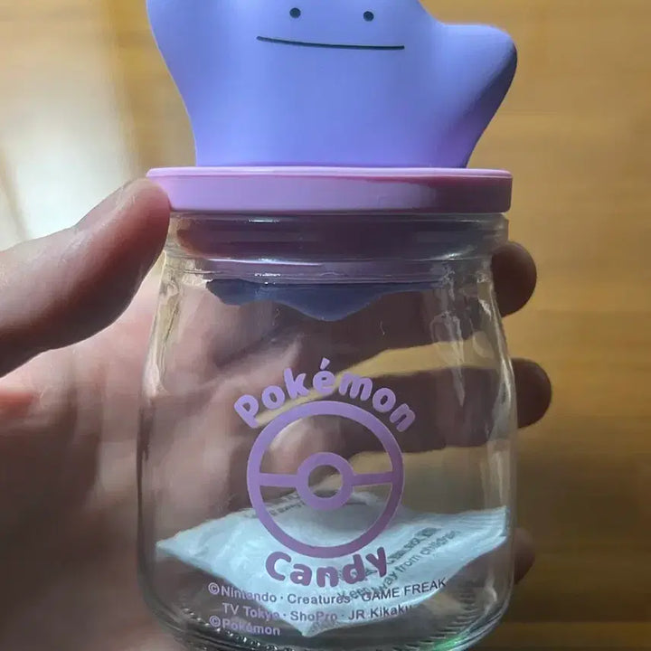 [BUNJANG] Pokemon Ditto Candy Jar / 포켓몬 메타몽 캔디 유리병 판매합니다