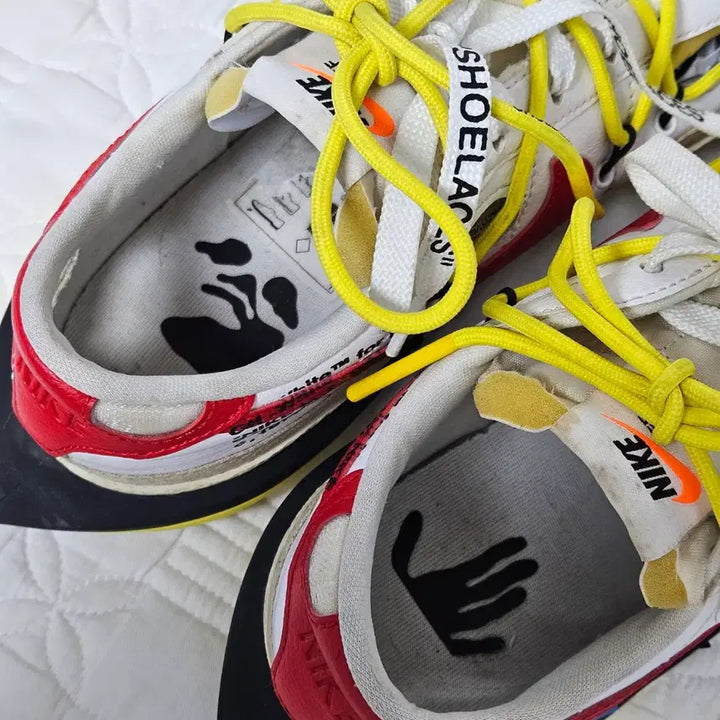 [BUNJANG] Nike x Off-White Blazer Low White Red / 나이키 x 오프화이트 블레이저 로우 흰빨