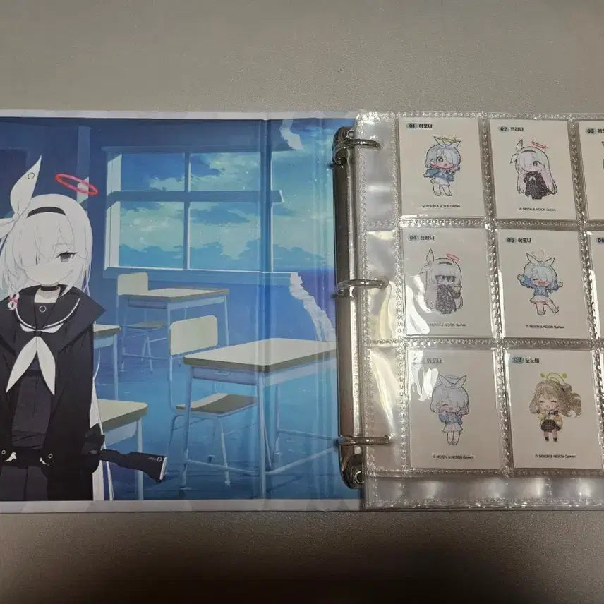 [BUNJANG] Blue Archive GS25 Sticker Collection / 블루아카이브 gs25 띠부띠부씰 1탄 2탄 올컬렉 팝니다