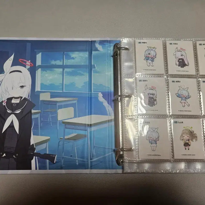 [BUNJANG] Blue Archive GS25 Sticker Collection / 블루아카이브 gs25 띠부띠부씰 1탄 2탄 올컬렉 팝니다