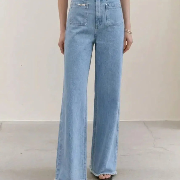 [BUNJANG] Artide Selby Pocket Denim Light Blue / 아티드 셀비 포켓 데님 light blue