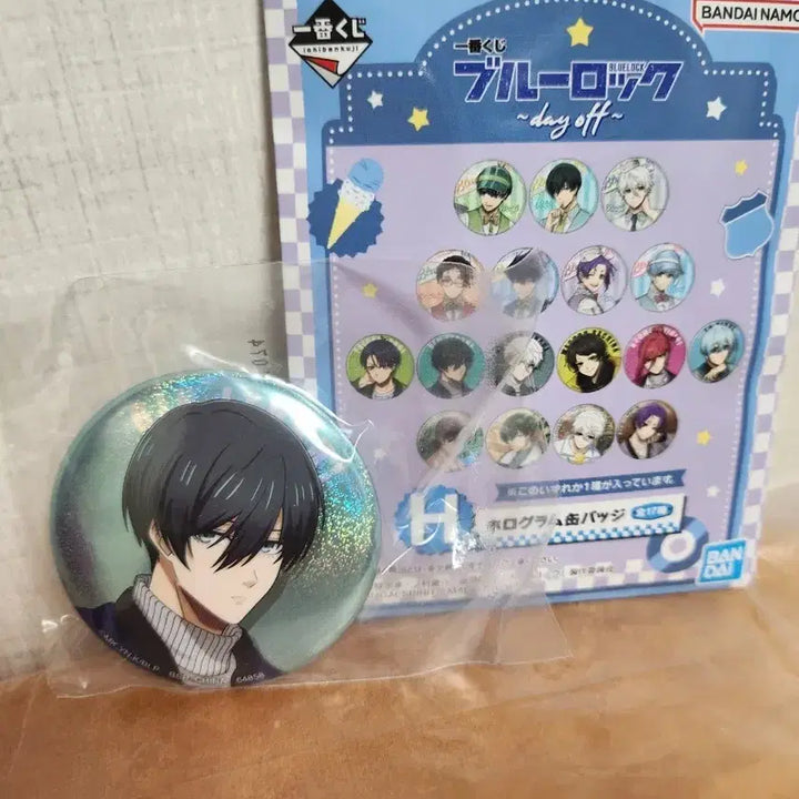 [BUNJANG] Blue Lock Nagi Seishiro &amp; Itoshi Rin Can Badge / 블루록 day off 나기 세이시로 캔뱃지