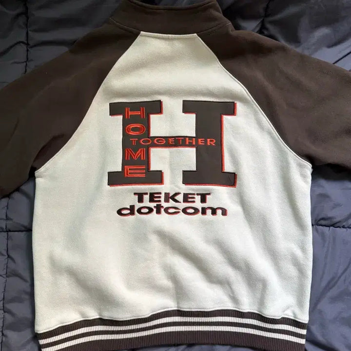 [BUNJANG] Teket H Zip-Up Sweatshirt Beige / Teket H Zip-Up Sweatshirt Beige