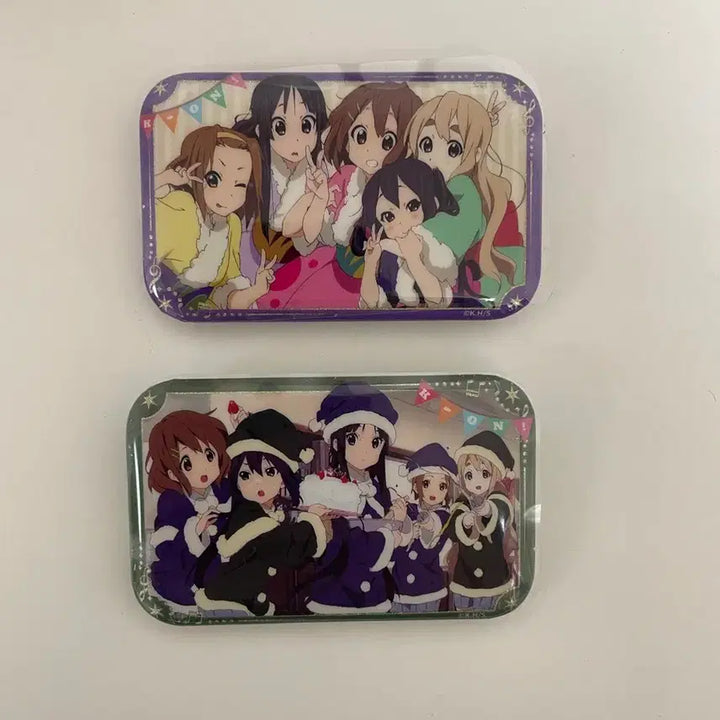 [BUNJANG] K-On! Square Can Badges Bundle Set / (이번주 까지 1.2)케이온 사각 캔뱃지 일괄