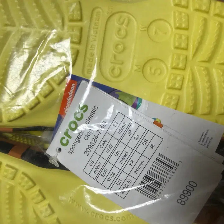 [BUNJANG] SpongeBob Crocs / 스폰지밥 크록스