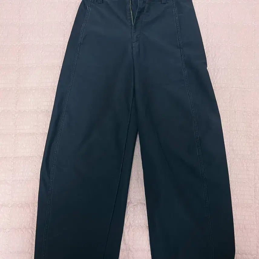 [BUNJANG] Uniqlo Jersey Barrel Pants Navy / 유니클로 저지배럴팬츠 네이비
