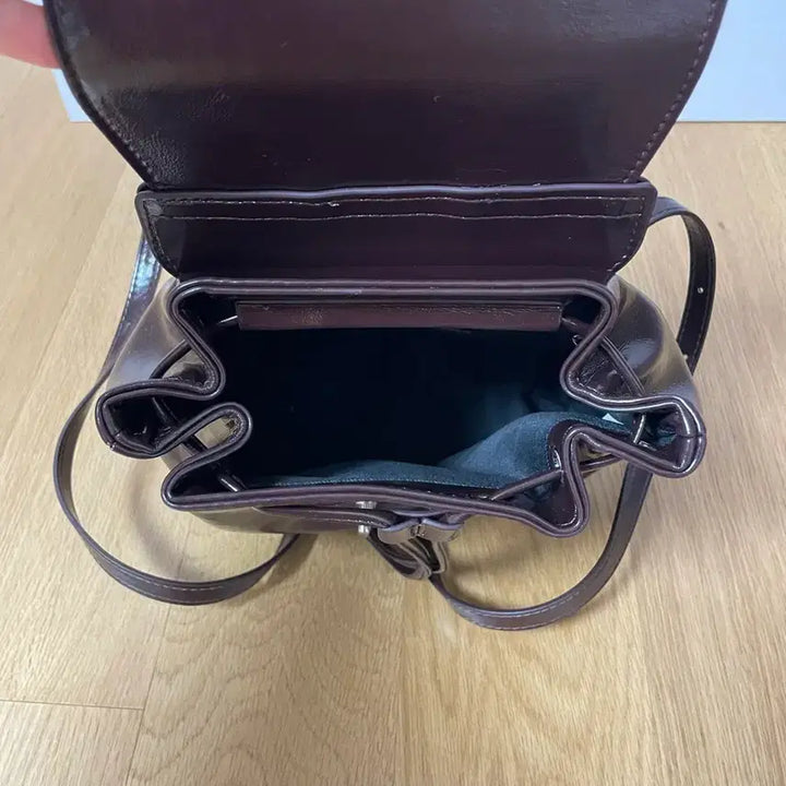 [BUNJANG] Leather Mini Backpack / 가죽 미니 백팩