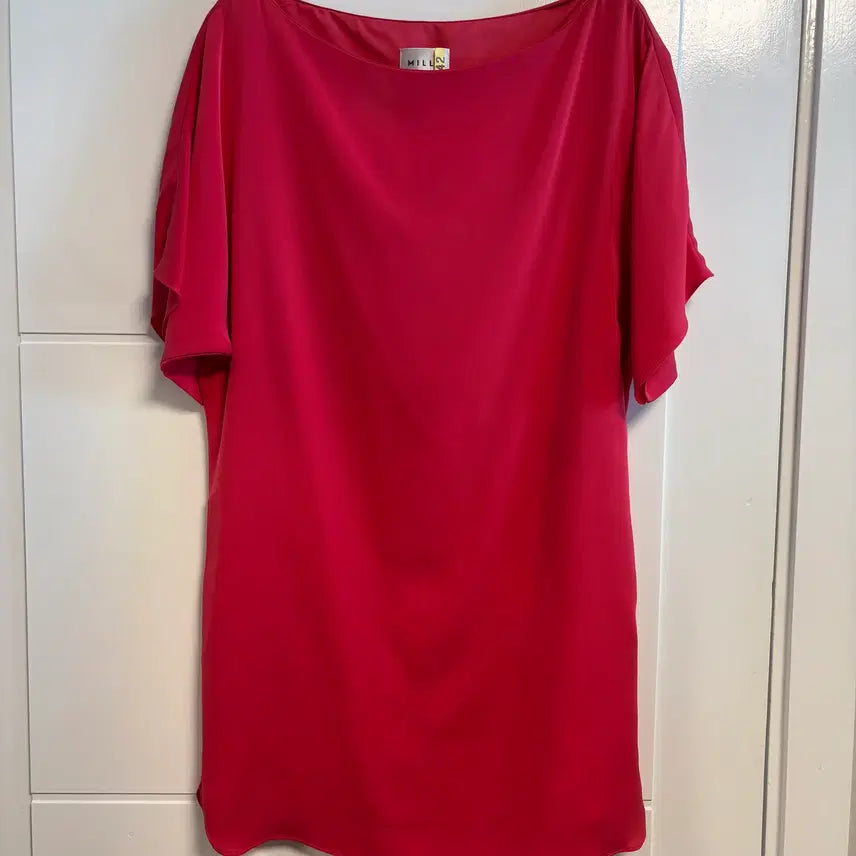 [BUNJANG] Milly Boat Neck Silk Dress / (새상품급) 밀리 Milly 보트넥 실크 원피스 드레스