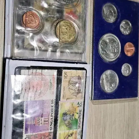 [BUNJANG] Singapore Merlion Coin Set Bundle / 싱가포르 주화 컬렉션 Merlion Coin Set 일괄