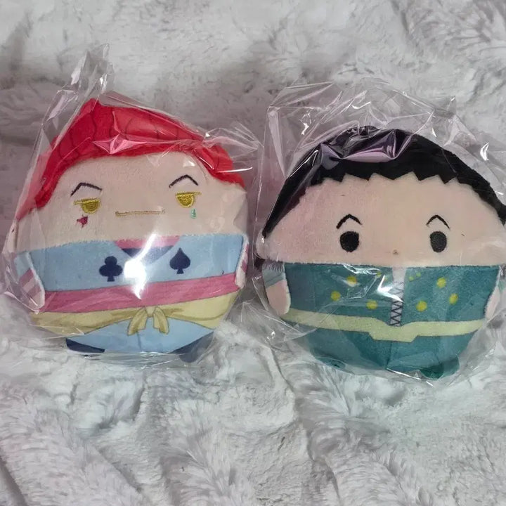 [BUNJANG] Hunter x Hunter Hisoka &amp; Illumi Fuwaroring Bundle Set (Sealed) / [미개봉] 헌터헌터 히소카, 이르미 후와코로링 일괄