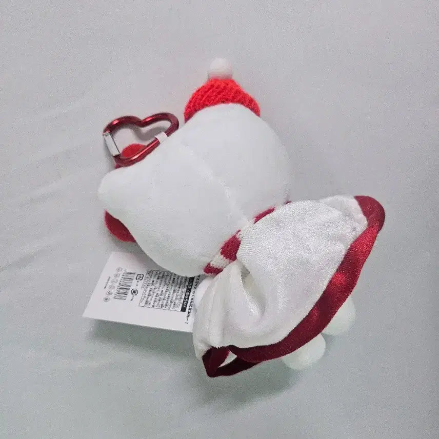 [BUNJANG] Winter Hello Kitty 15cm Plush Keyring with Tags / [새상품,택있음] 15cm 윈터 헬로키티 인형 키링