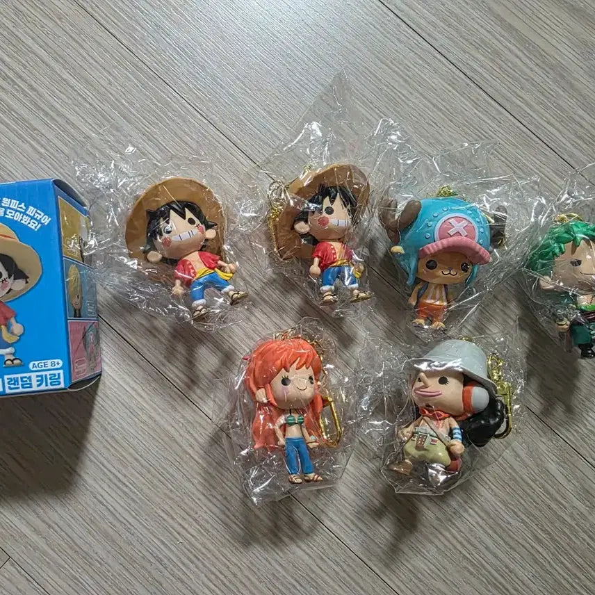 [BUNJANG] One Piece Figure Random Keyring / 원피스 피규어 랜덤 키링