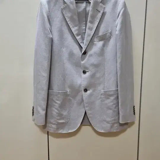 [BUNJANG] Belgravia Nizza Blazer Light Grey Linen Blend / Belgravia Nizza 블레이저