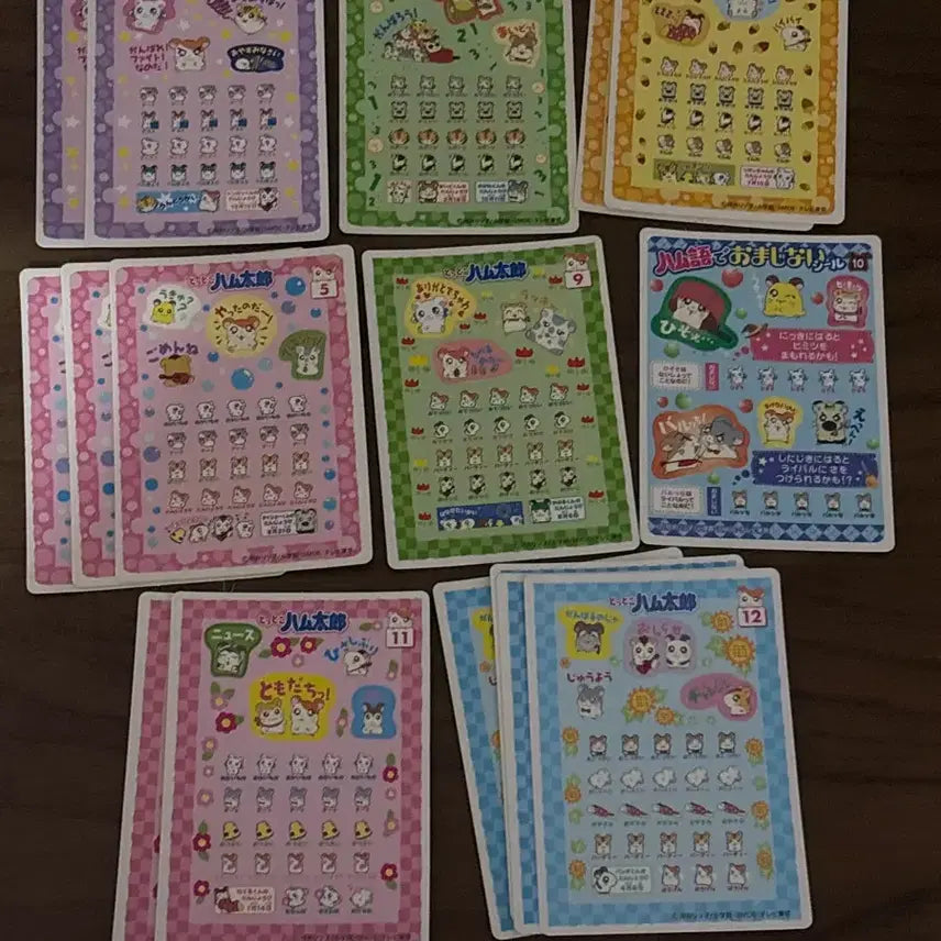 [BUNJANG] Hamtaro Sticker Bundle Set / 고전 햄토리 스티커 일괄