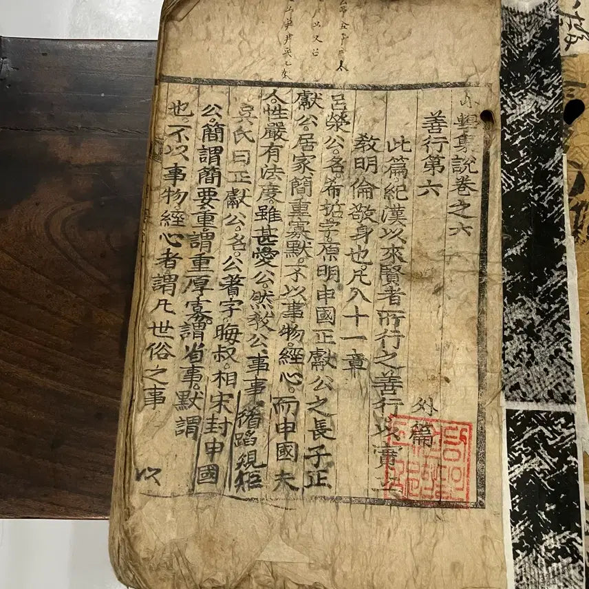 [BUNJANG] Joseon Dynasty Sohakhap-seol Volume 6 Antique Book / 고서 / 조선시대 연대깊은 (소학집설) 한권 핍니다.