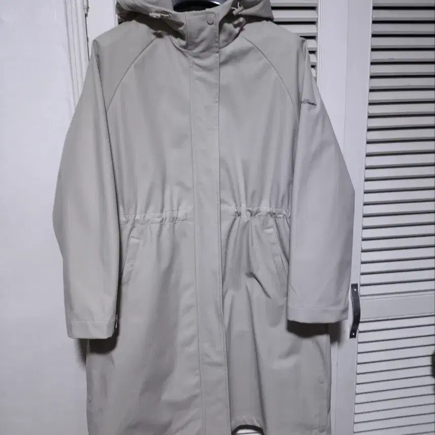 [BUNJANG] Eddie Bauer Waist Banding Lined Hooded Jacket / 에디바우어 허리 밴딩 라인 후드 자켓
