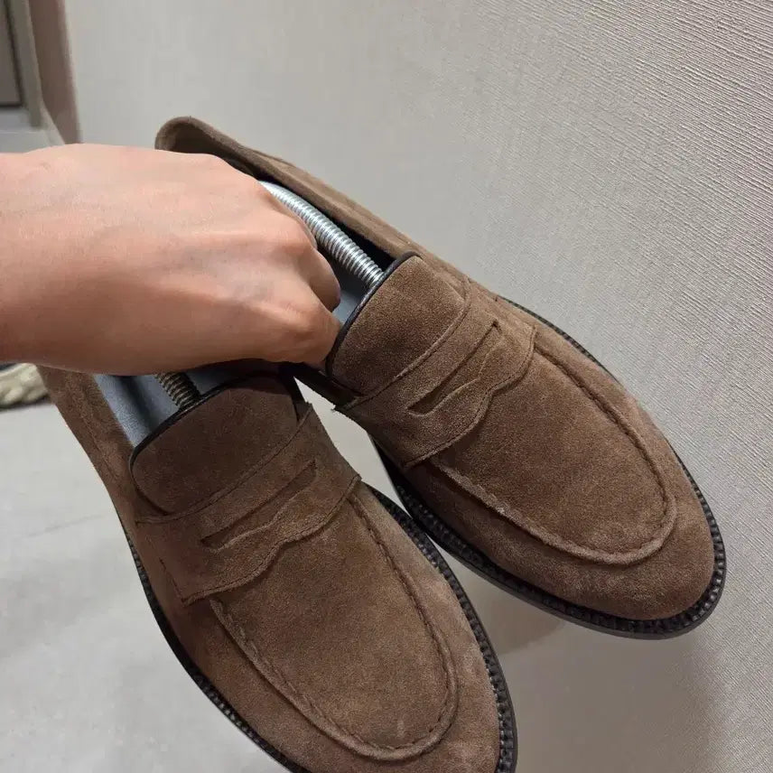 [BUNJANG] Romantic Move Suede Loafers / 로맨틱무브 로퍼