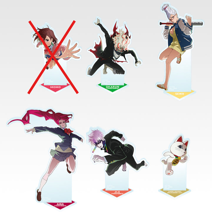 [BUNJANG] Dandadan Ichiban Kuji C Prize Acrylic Board &amp; E Prize Acrylic Stand Set / (일괄판매) 단다단 제일복권 C상 아크릴보드 &amp; E상 아크릴스탠드 5종