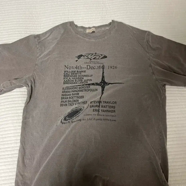 [BUNJANG] Graphic Print T-Shirt / 프린팅 반팔티