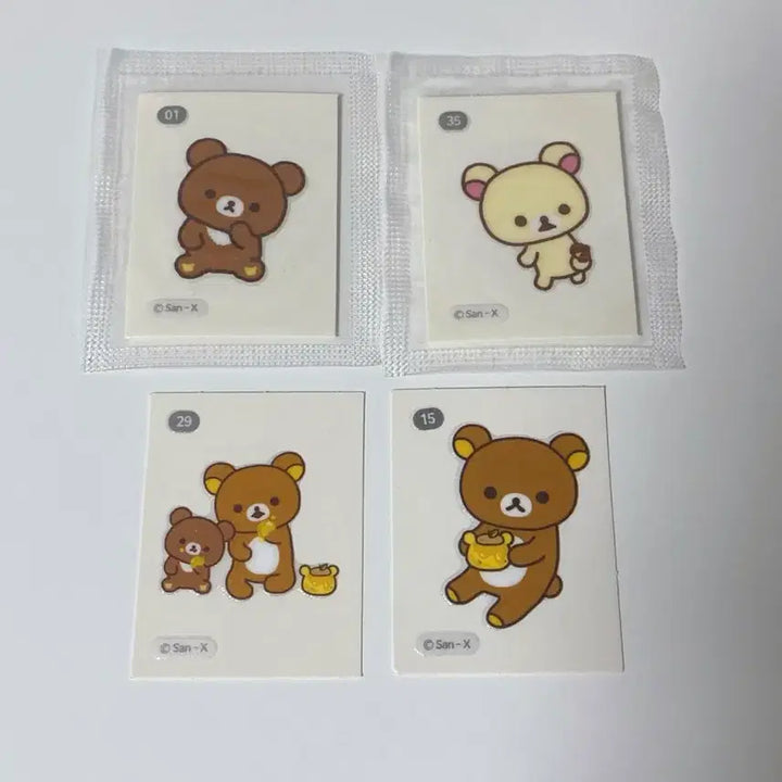 [BUNJANG] Rilakkuma Seal Sticker / 리락쿠마 CU 씰스티커 개 당 천원