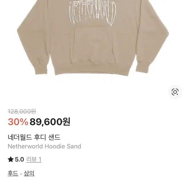[BUNJANG] Netherworld Hoodie / 네더월드 후드티