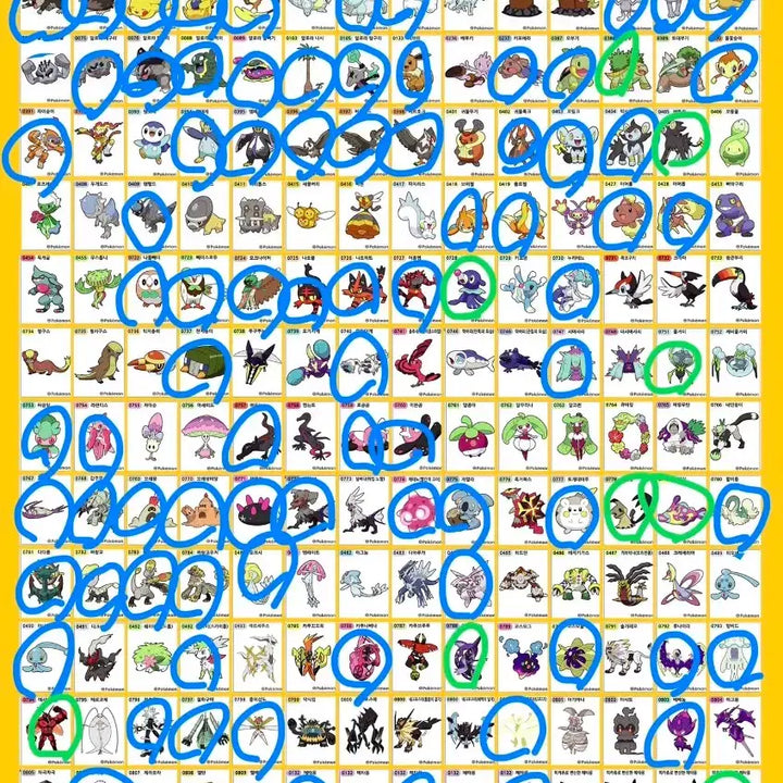 [BUNJANG] Pokemon Stickers / 포켓몬 띠부씰 30주년 시즌 5 교환 및 판매