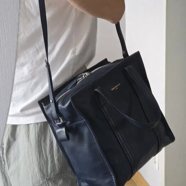 [BUNJANG] Balenciaga Bazar Shopper S Navy / 발렌시아가 바자르 쇼퍼백 S 네이비