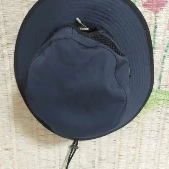 [BUNJANG] Navy Mesh Bucket Hat / 네이비색 메쉬 등산 모자 벙거지