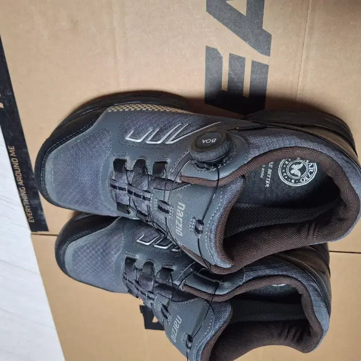 [BUNJANG] Narziio Dial Hiking Boots - Grey - 265mm / 나르지오 다이얼 등산화 그레이 265