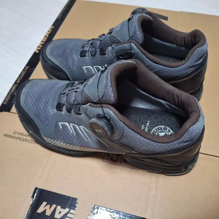 [BUNJANG] Narziio Dial Hiking Boots - Grey - 265mm / 나르지오 다이얼 등산화 그레이 265