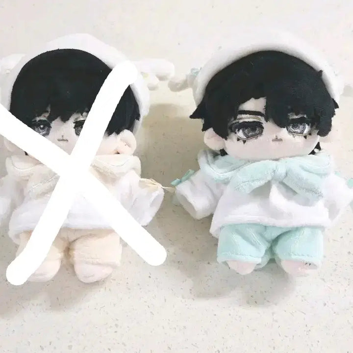 [BUNJANG] 10cm Doll Clothes Sailor Uniform / 10cm 솜인형옷( 별사탕 세일러)