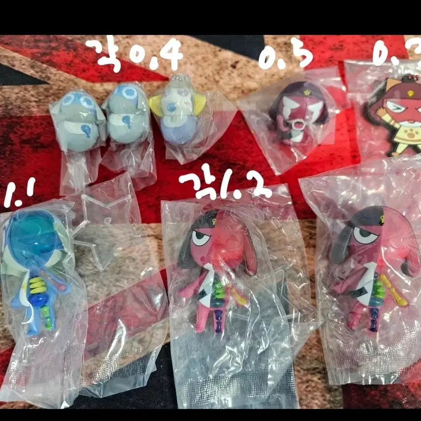 [BUNJANG] Keroro Gunsou Gashapon Figure / 개구리 중사 케로로 가챠 피규어