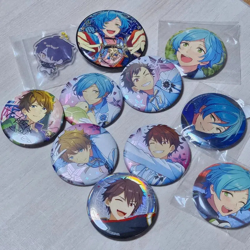 [BUNJANG] Ensemble Stars! Yuukigumi Pin Button Set / 앙스타 유성대 배지 / 핀버튼