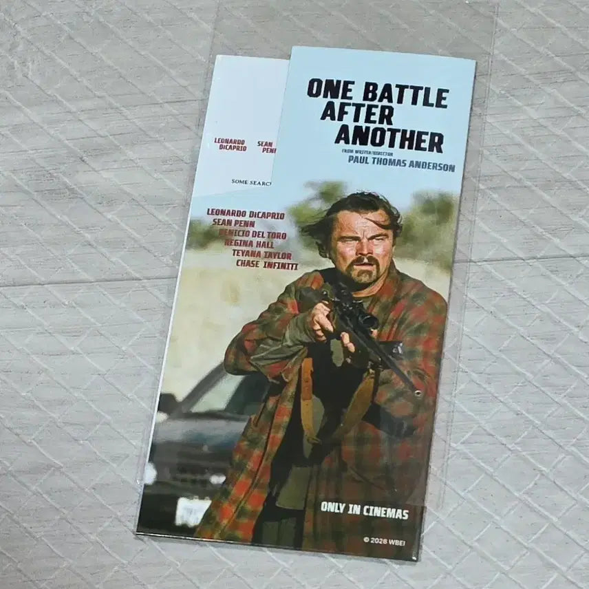 [BUNJANG] One Battle After Another Movie Ticket / 원 배틀 애프터 어나더 무비티켓