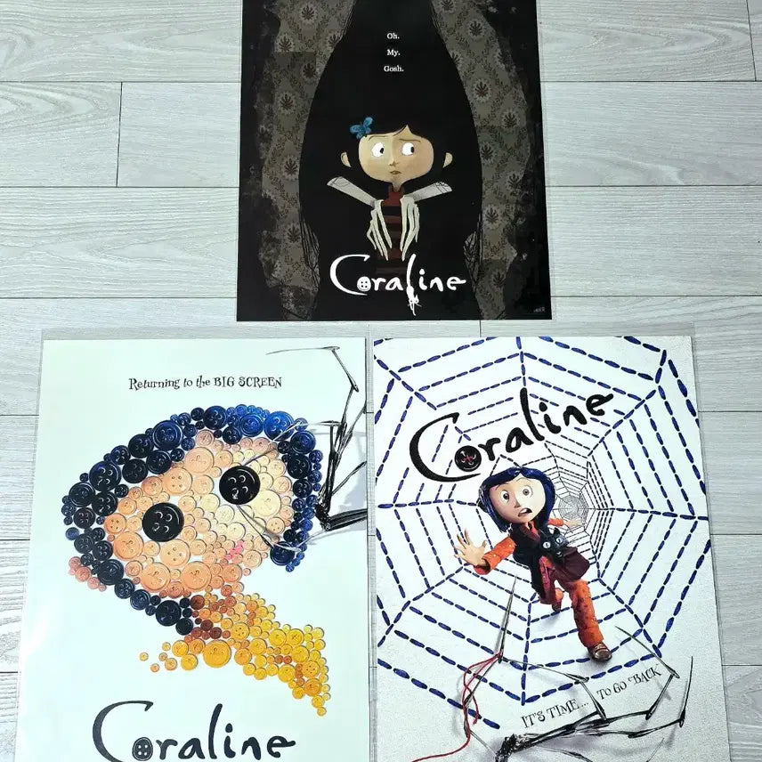 [BUNJANG] Coraline Re-release A3 Poster Set (OMG Launch Main) / 코렐라인 포스터 코렐라인포스터 코렐라인Coraline OMG론칭메인포스터