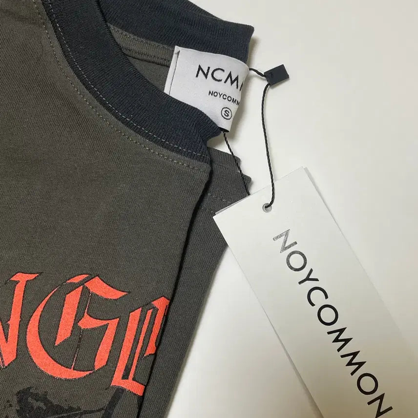 [BUNJANG] Noicomment TANGERINE RINGER TEE Charcoal / 노이커먼 티셔츠 TANGERINE RINGER TEE CH 차콜