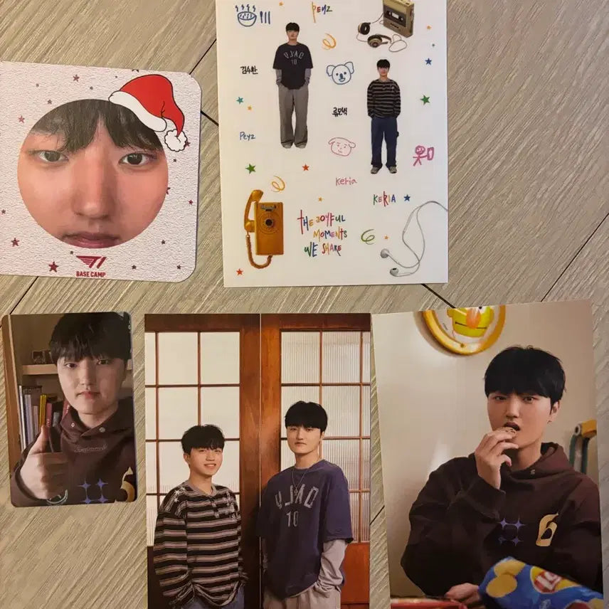 [BUNJANG] T1 Phase Goods Set Photocard / 티원 페이즈굿즈 세트 포카