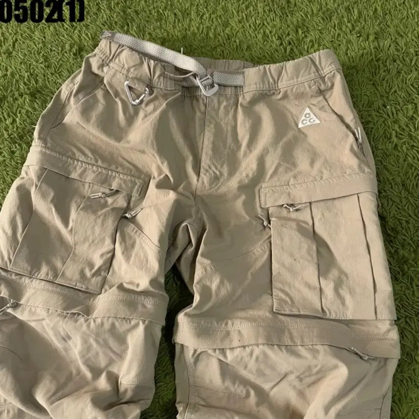 [BUNJANG] Nike ACG Cargo Pants Beige L / 나이키 ACG 베이지색 카고 바지 팬츠 L
