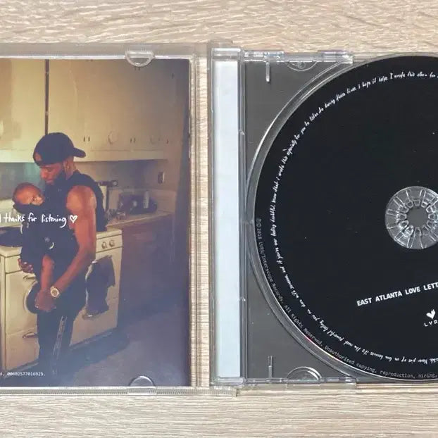 [BUNJANG] 6LACK East Atlanta Love Letter CD / 블랙(6LACK) - East Atlanta Love Letter CD