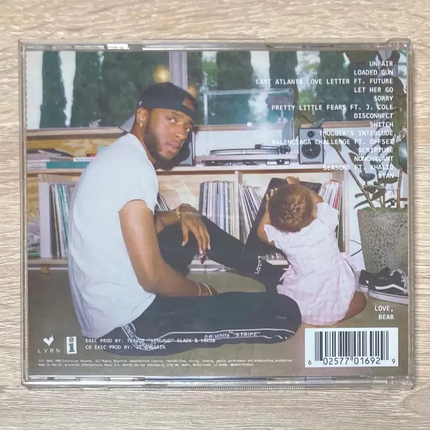 [BUNJANG] 6LACK East Atlanta Love Letter CD / 블랙(6LACK) - East Atlanta Love Letter CD