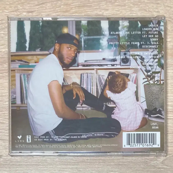 [BUNJANG] 6LACK East Atlanta Love Letter CD / 블랙(6LACK) - East Atlanta Love Letter CD