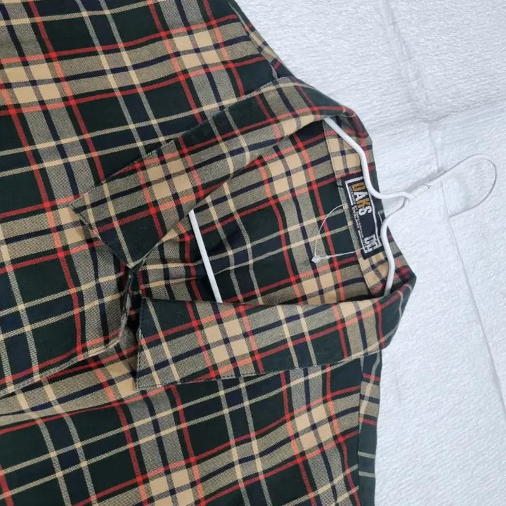 [BUNJANG] Daks Check Short Jacket / 닥스 체크 남방식 숏 쟈캣