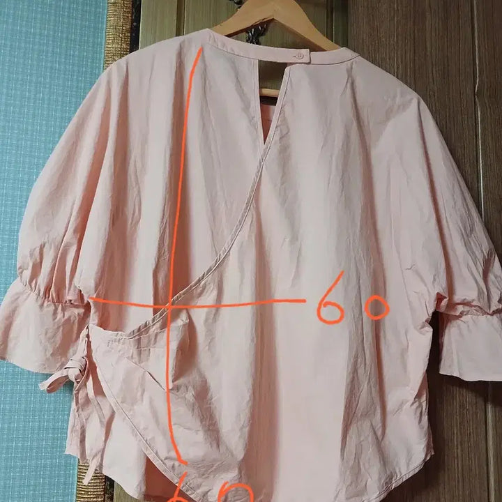 [BUNJANG] Ozneque Patch Pocket Blouse / 오즈세컨)  뜨개패치 포켓  블라우스