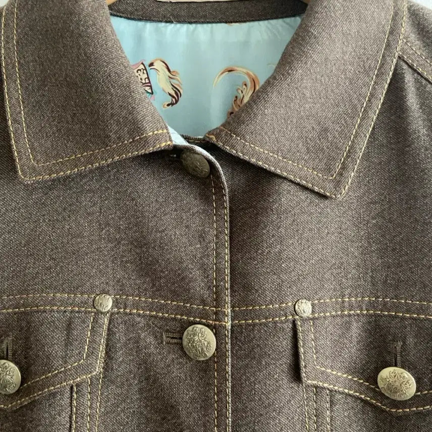 [BUNJANG] Daks Stitch Jacket / 닥스 스티치 자켓