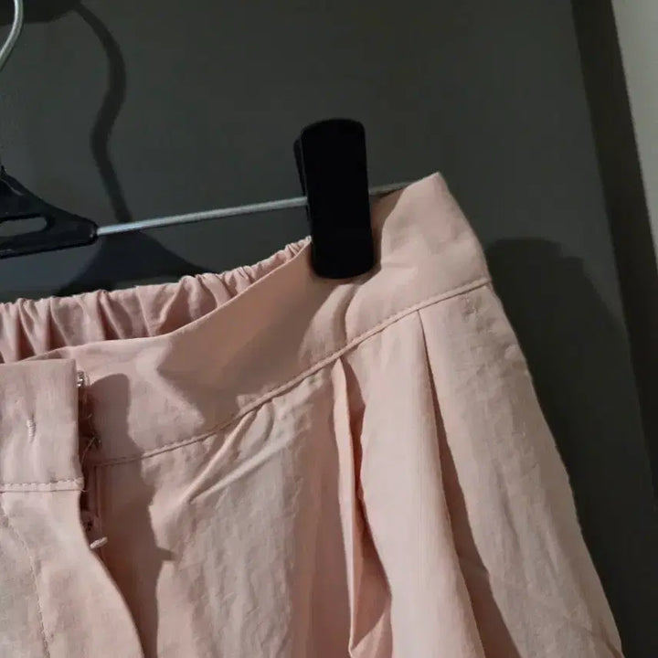 [BUNJANG] Adjustable String Jogger Pants - Pink / 여름 얇은 조거 팬츠 핑크(스트링조절가능)