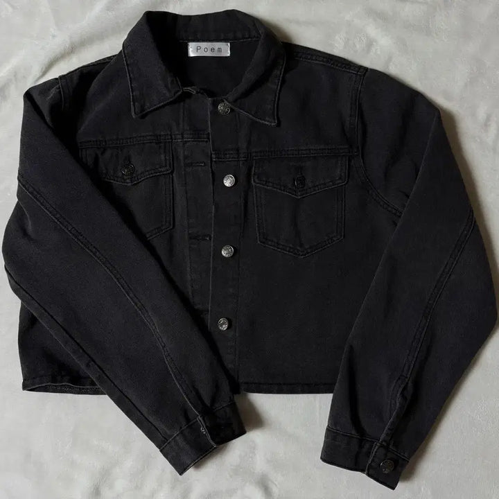 [BUNJANG] Inegi Black Denim Jacket / 이네기 흑청 데님자켓