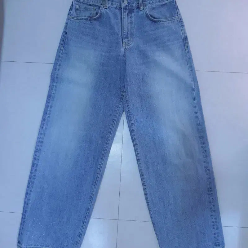 [BUNJANG] Nervous Selvedge Wide Denim Pants / 너버스 셀비지 와이드 데님 5