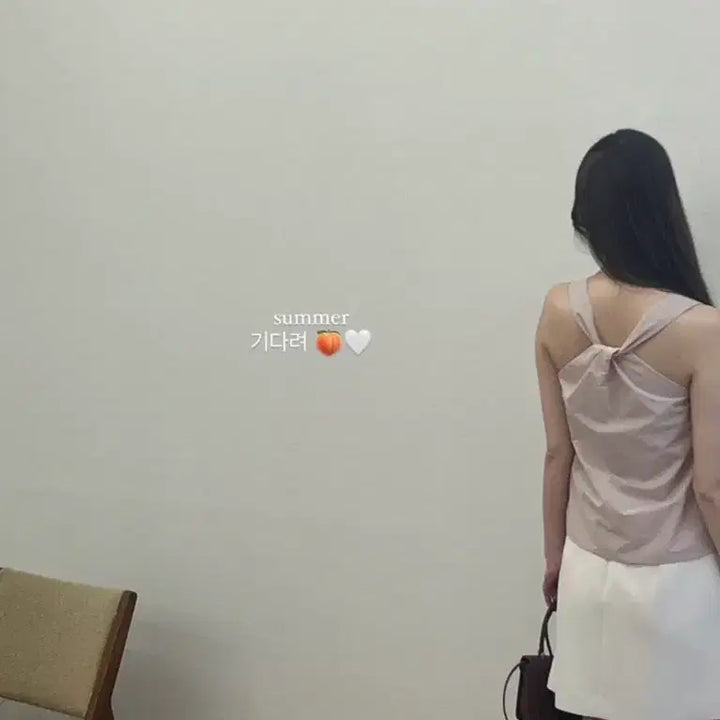 [BUNJANG] Sie Rorin Square Sleeveless Petal Pink S / [새상품] 시에 sie 로린 스퀘어 슬리브리스 페탈핑크 S